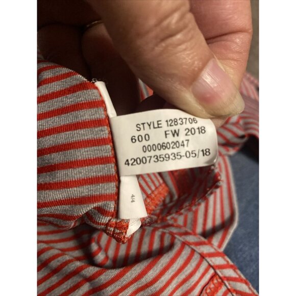 Under Armour Heat Gear Mens Polo Golf Shirt Loose Fit Short Sleeves Large Stripe - Picture 11 of 12